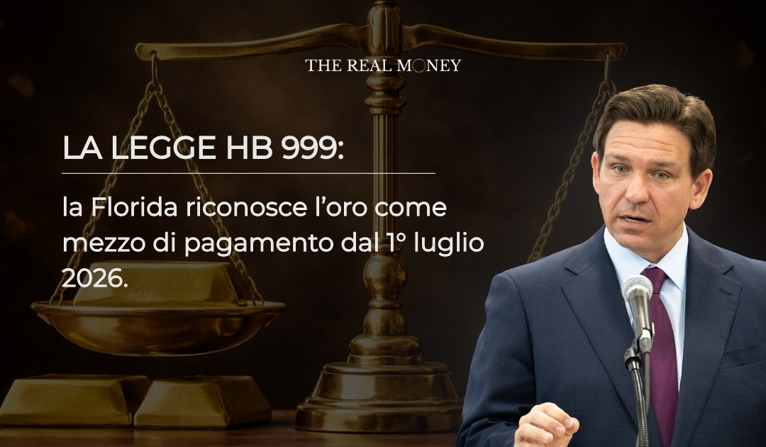Florida riconosce l’oro come mezzo di pagamento