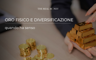 Oro fisico e diversificazione patrimoniale: quando ha senso