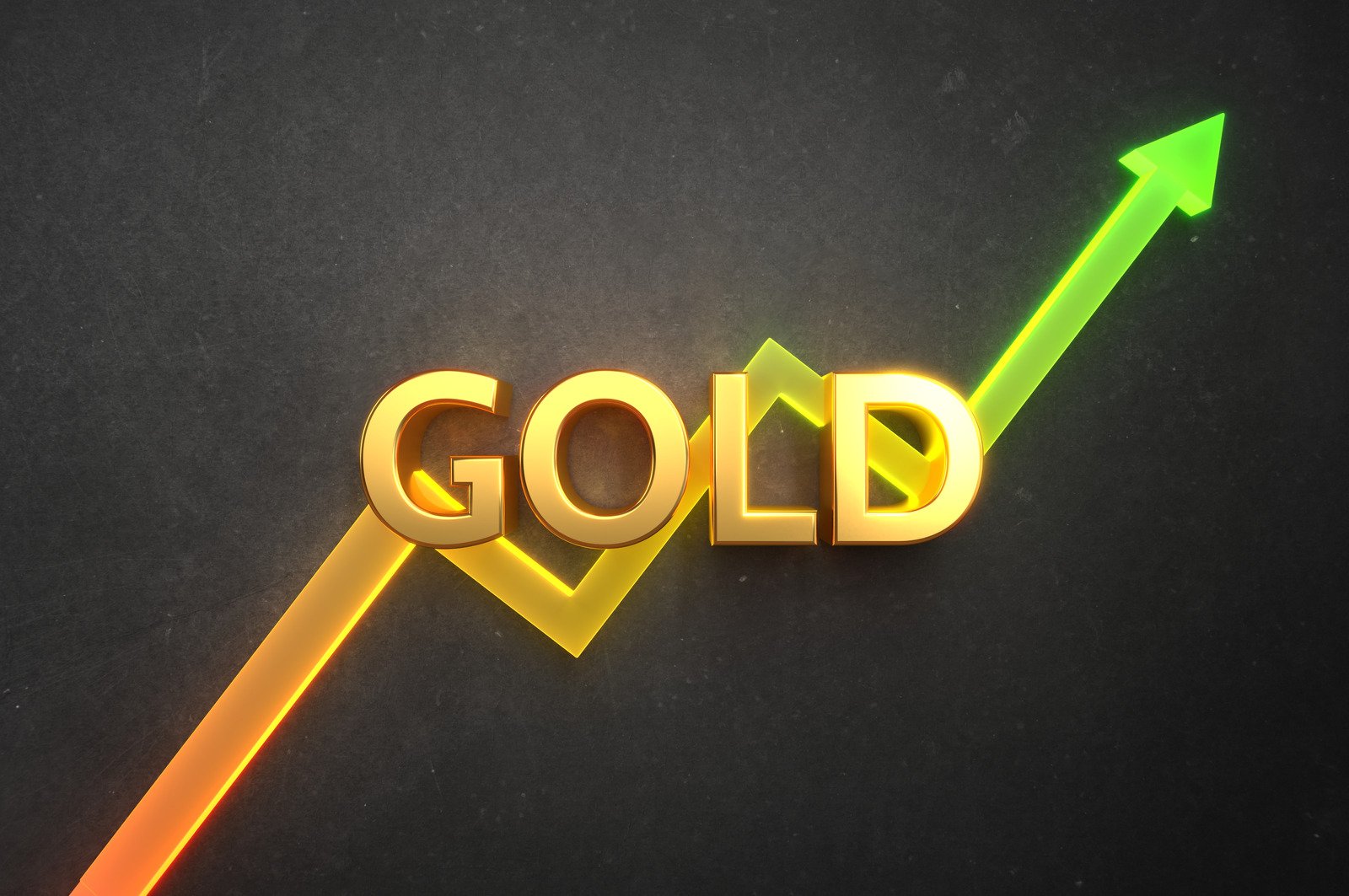 valor del oro en el tiempo ascendente